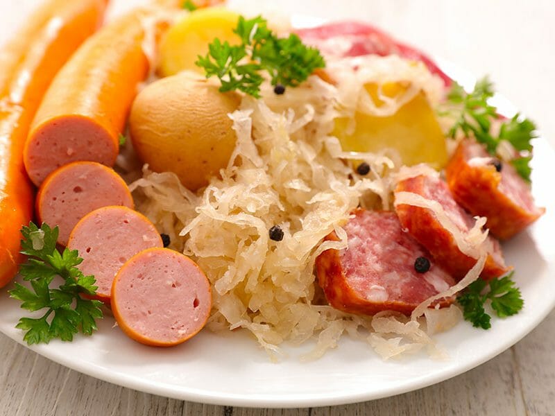 Choucroute express au Thermomix