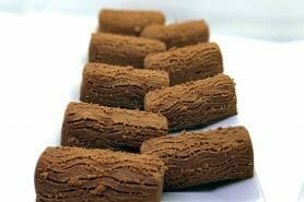 Mini bûches express aux marrons au Thermomix
