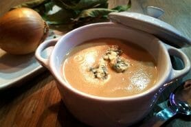 Velouté de châtaignes et poires au Thermomix