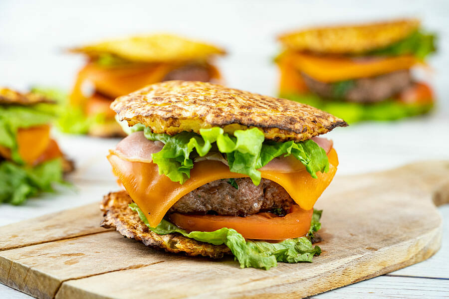 Potatoes burger au Thermomix Cookomix