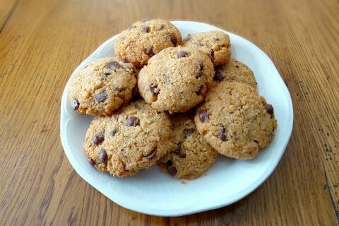 Cookies au pain rassis et pépites de chocolat