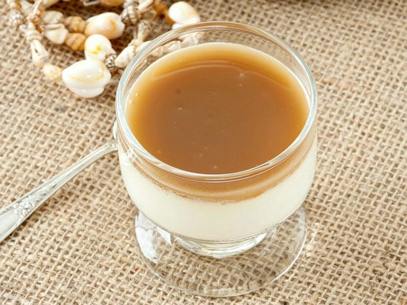 Panna cotta caramel beurre salé au Thermomix