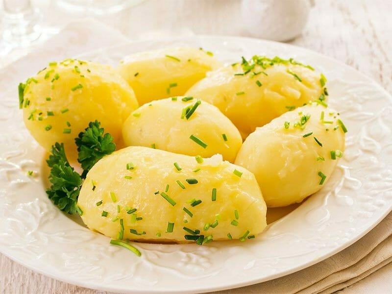 Pommes de terre vapeur au Thermomix