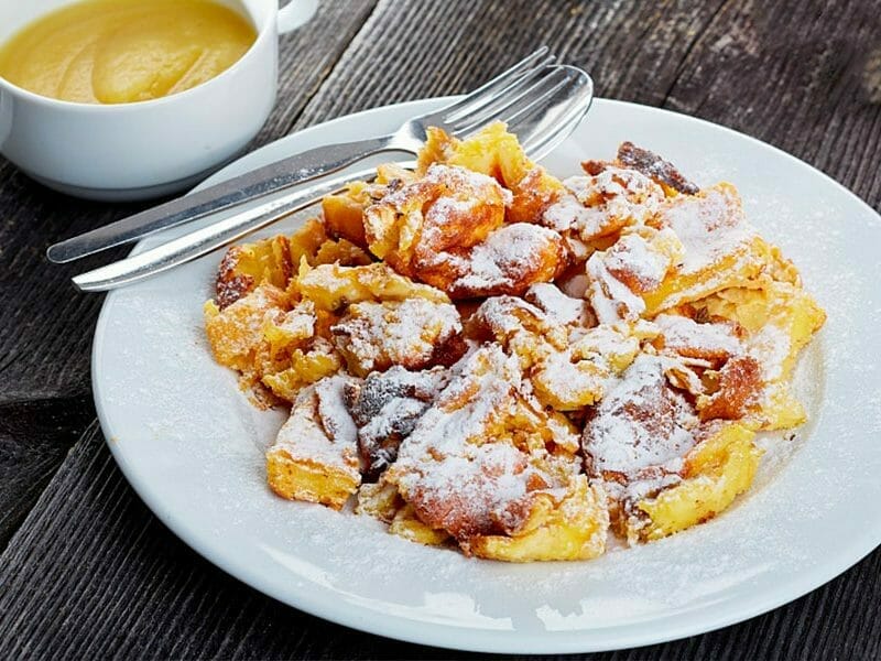 Crêpe de l’empereur – Kaiserschmarrn au Thermomix