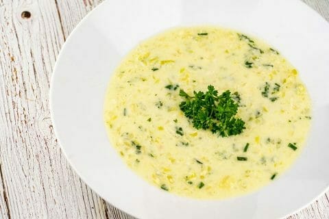 Soupe au gruyère Suisse