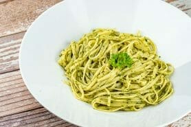 Spaghetti à l’ail et à l’huile d’olive au Thermomix
