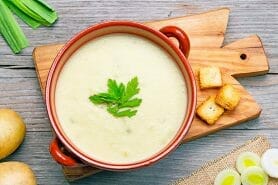 Velouté de pommes de terre à l’irlandaise au Thermomix