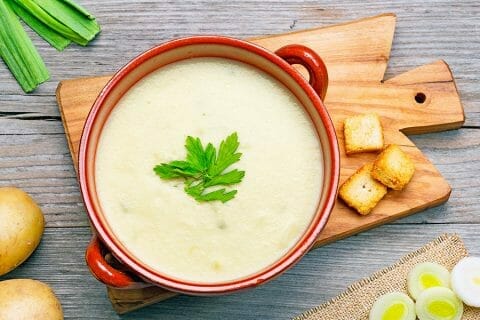 Velouté de pommes de terre à l’irlandaise