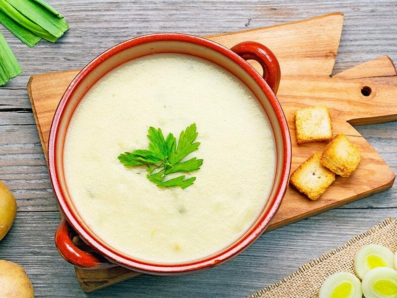 Velouté de pommes de terre à l’irlandaise au Thermomix