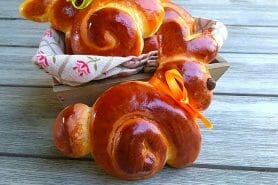 Brioches lapin de Pâques au Thermomix
