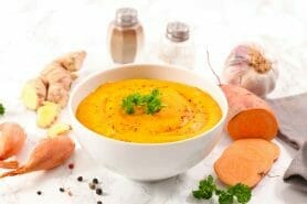 Purée de patates douces au lait de coco au Thermomix