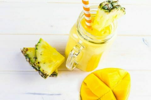 Smoothie mangue ananas