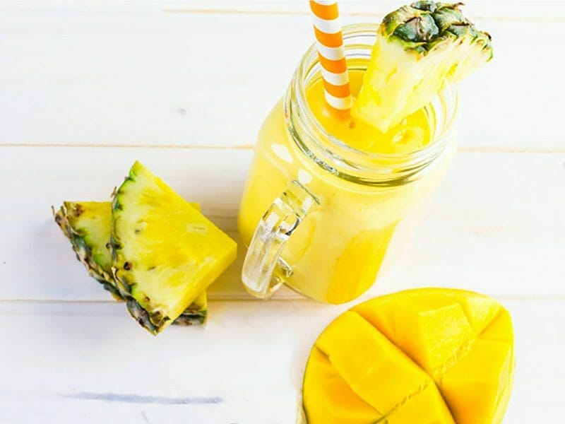 Smoothie mangue ananas au Thermomix