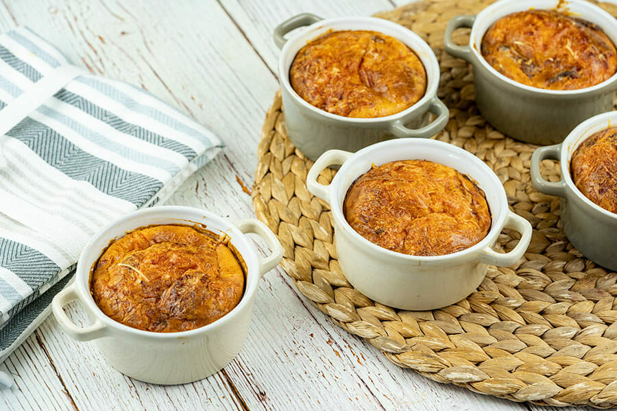 Clafoutis Cancoillotte Poireaux Et Chorizo Au Thermomix Cookomix