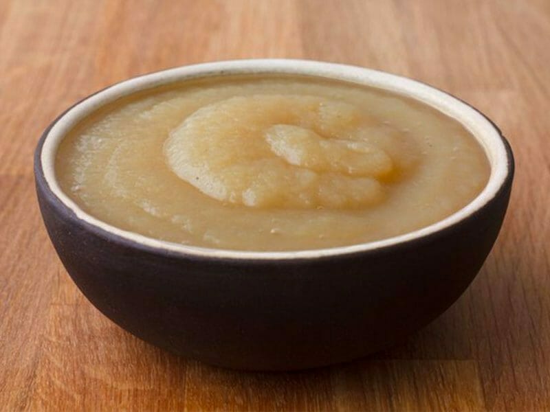 Compote pomme rhubarbe à la vanille au Thermomix