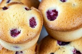 Visitandines aux framboises au Thermomix