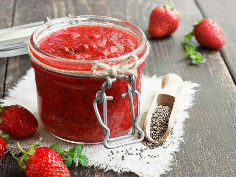 Crufiture de fraises au Thermomix