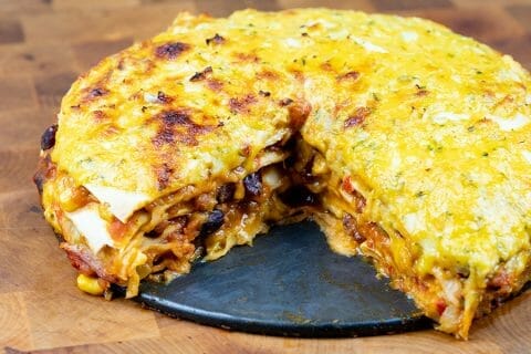 Lasagnes de tortillas