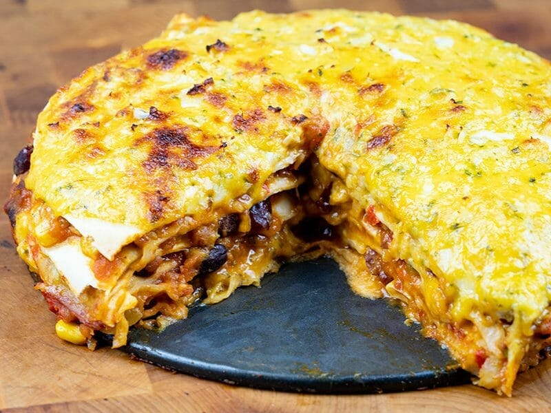 Lasagnes de tortillas au Thermomix