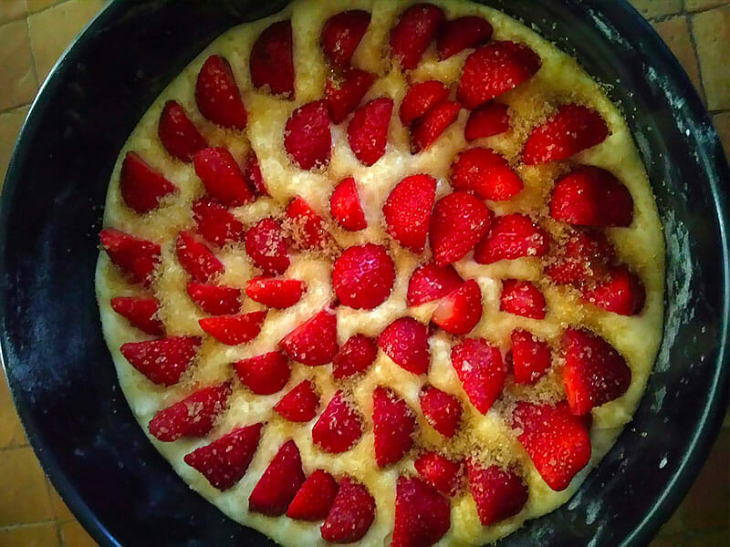 Disposition des fraises