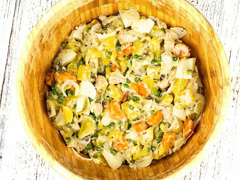 Salade russe - recette de salade composée