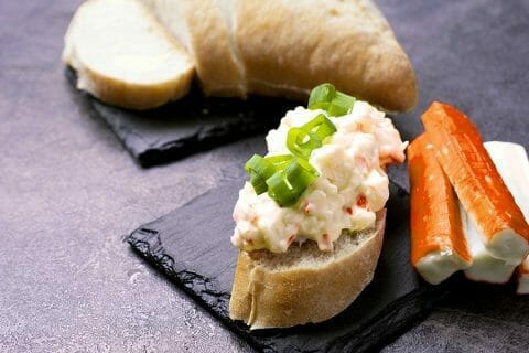 Tartinade de maquereaux et surimi