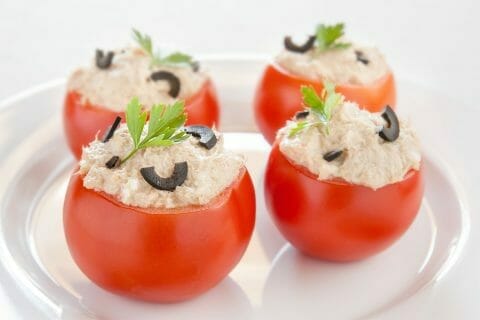 Tomates farcies au thon