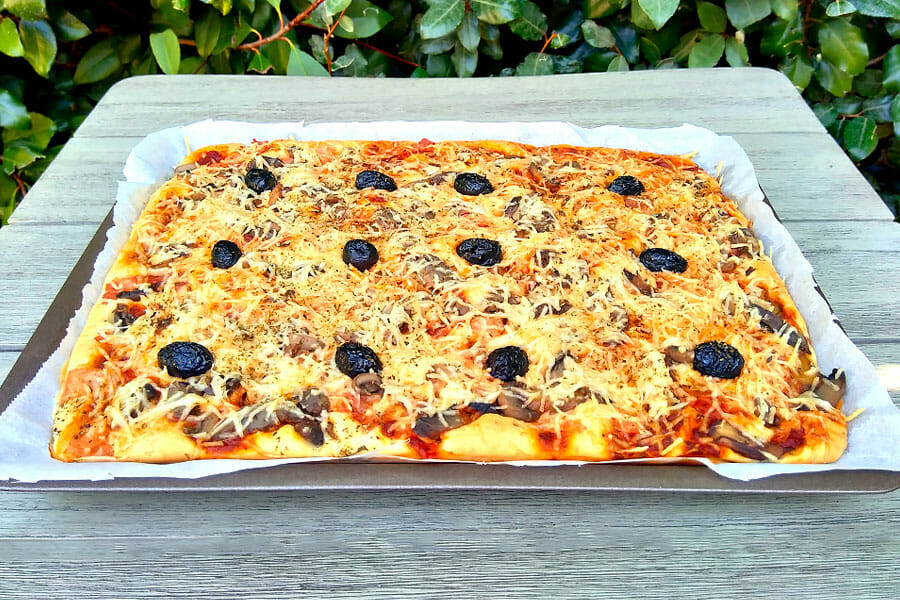 Pizza liquide au thermomix