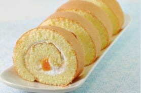 Roulé à la mangue au Thermomix