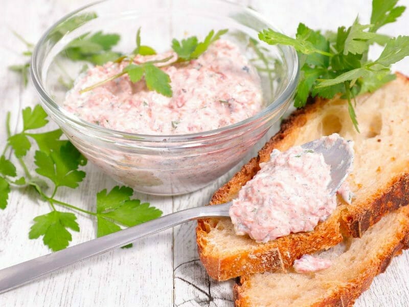 Tartinade de salami au Thermomix