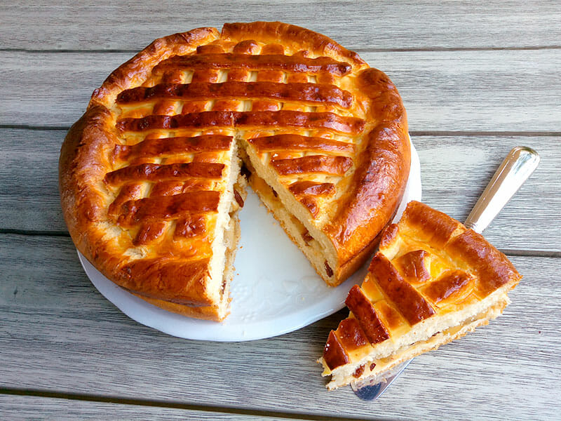 Brioche aux pommes caramélisées au Thermomix