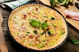 Quiche au brocoli et jambon au Thermomix