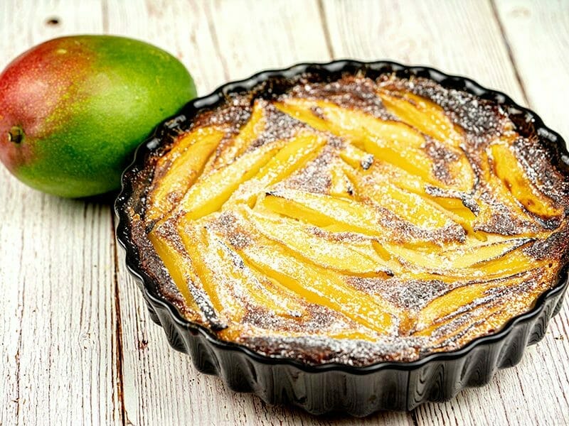 Clafoutis à la mangue au Thermomix