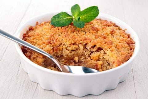 Crumble au kaki