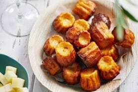 Mini cannelés chorizo comté au Thermomix