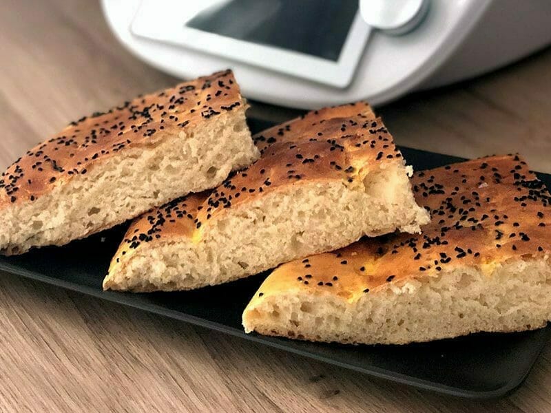 Pain turc (pain pide) au Thermomix