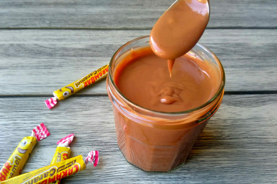 Pâte à tartiner aux carambars au Thermomix