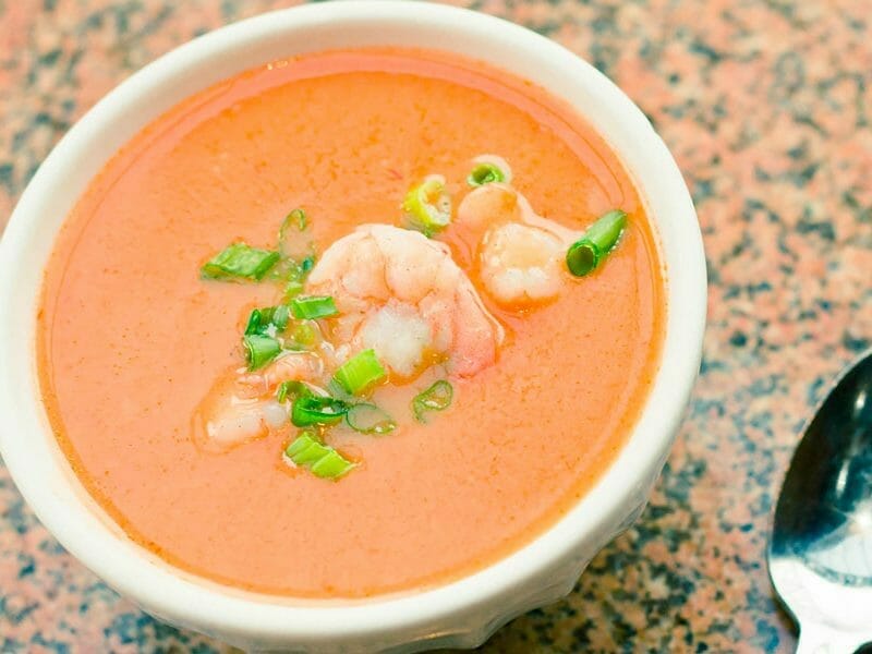 Bisque de crevettes au Thermomix