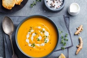 Crème de patate douce au gingembre au Thermomix