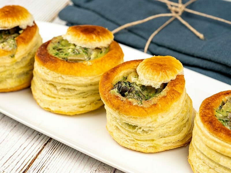 Feuilletés aux escargots au Thermomix