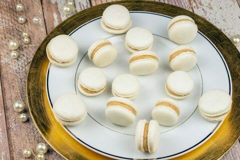 Macarons salés au foie gras