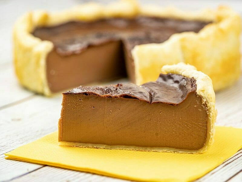 Flan pâtissier au chocolat au Thermomix