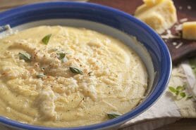 Polenta crémeuse au Thermomix