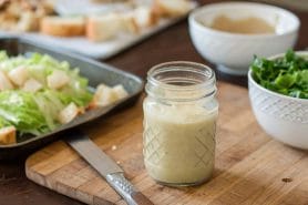 Sauce salade au parmesan au Thermomix