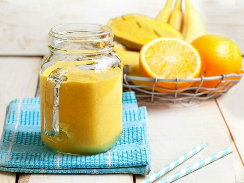 Smoothie mangue banane au Thermomix