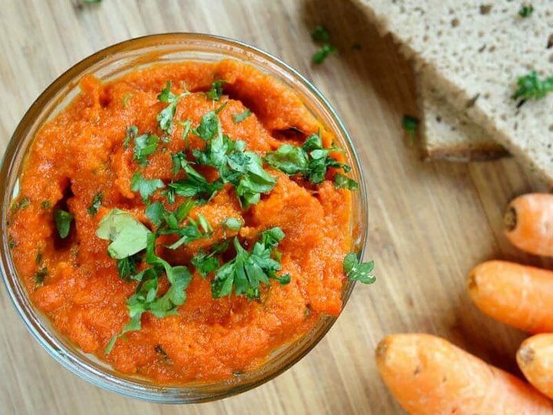 Tartinade carottes et tomates au Thermomix