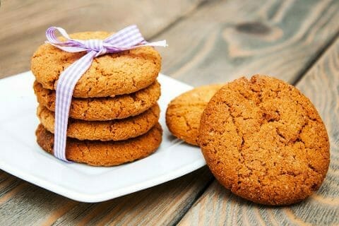 Biscuits aux flocons d’avoine et amandes