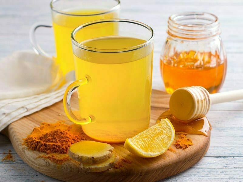 Infusion citron, gingembre et miel au Thermomix