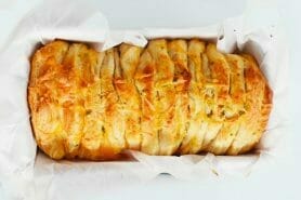 Pain à l’ail, persil et mozzarella au Thermomix
