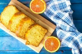 Cake à l’orange sanguine au Thermomix